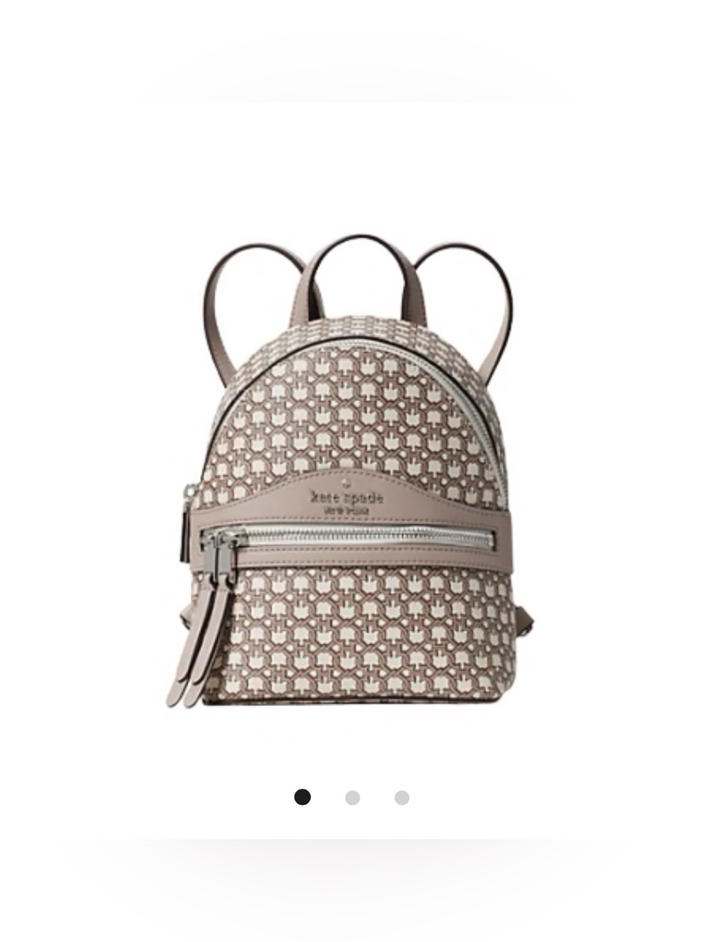 Kate Spade Spade Link Mini Backpack | Convertible Travel - Picture 1 of 14